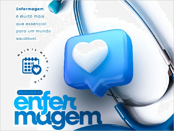 Profissionais da Enfermagem: homenagem ao amor, à coragem e à dedicação