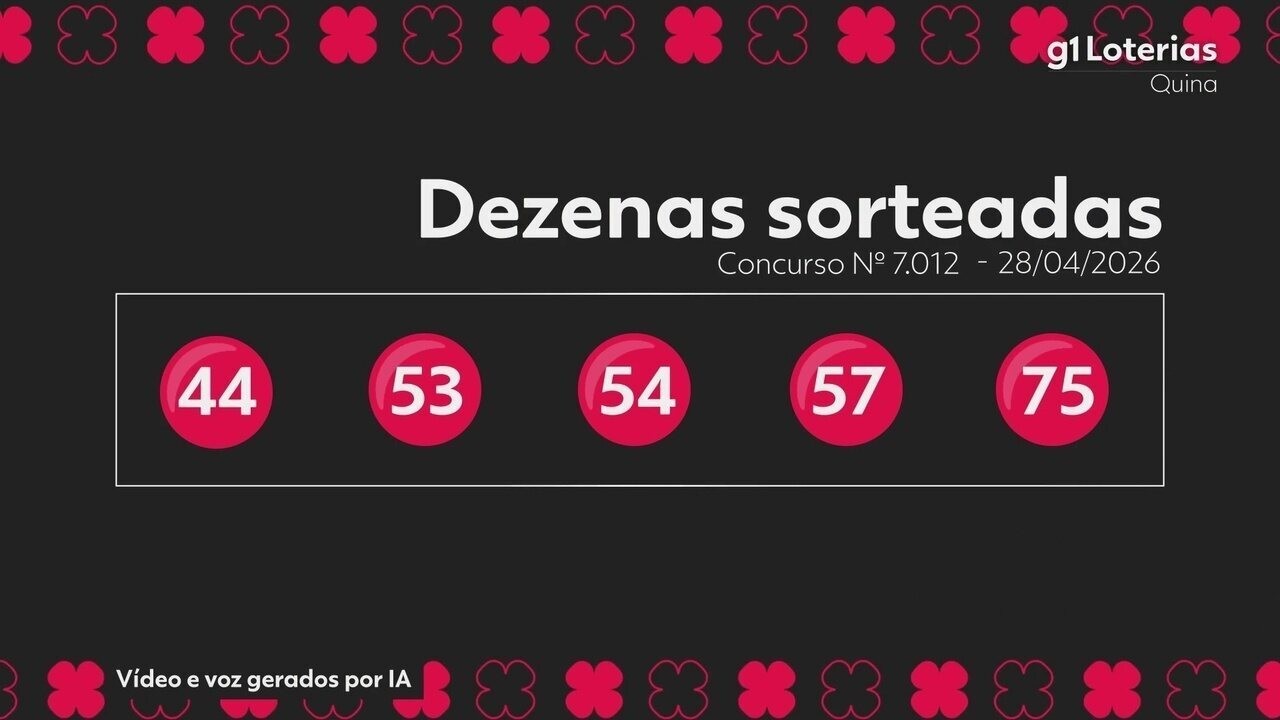 Quina Hoje: Confira o Resultado do Concurso 7012 e Números Sorteados