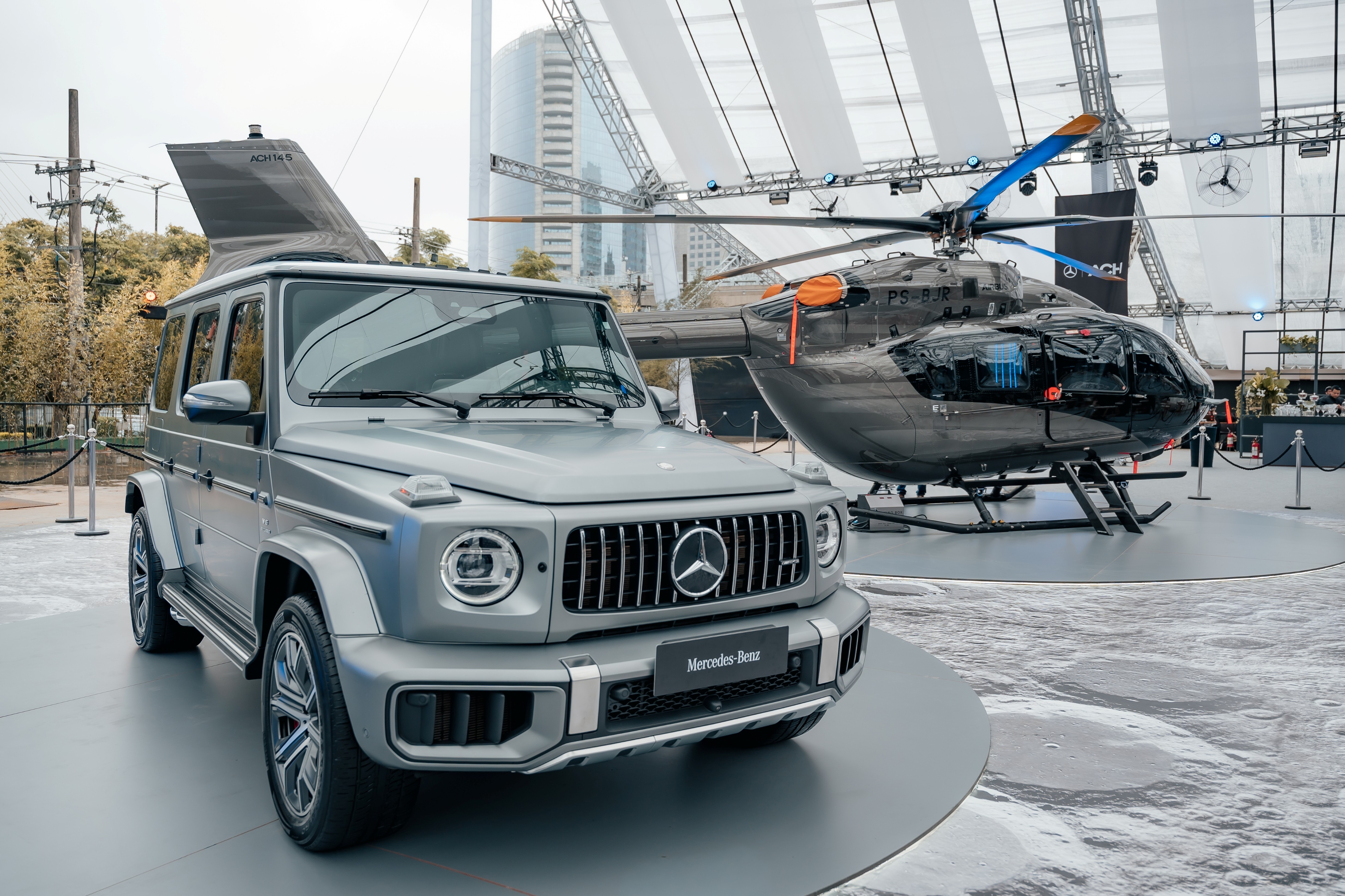 R$ 77 milhões e sofisticação extrema: conheça o helicóptero luxuoso inspirado na Mercedes-Benz Classe G