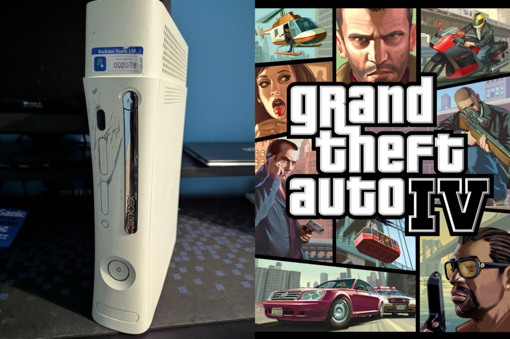 Segredos do GTA 4 são descobertos em um Xbox 360 comprado por apenas €5
