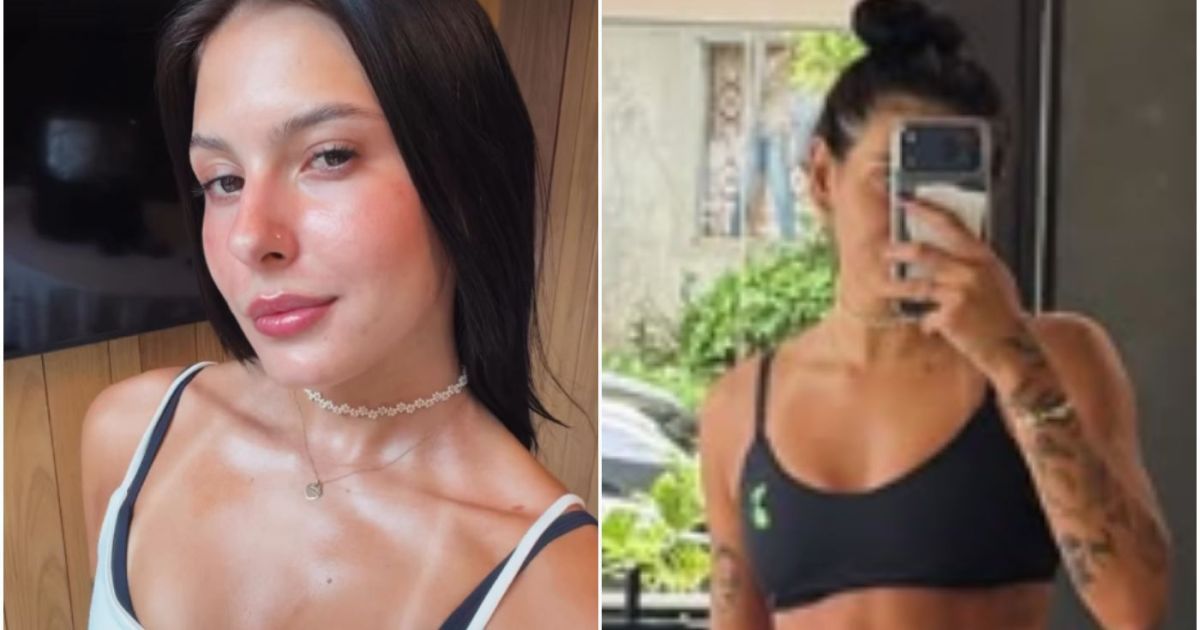 Solteira, Ana Castela exibe shape na academia