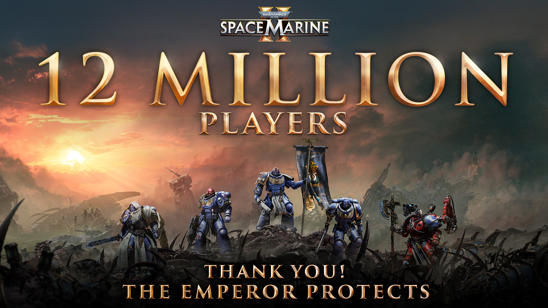 Space Marine 2 quebra recordes: 12 milhões de jogadores não podem errar!