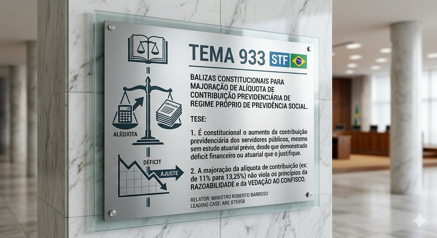 STF define limites para majoração de contribuição previdenciária: diretrizes de justiça