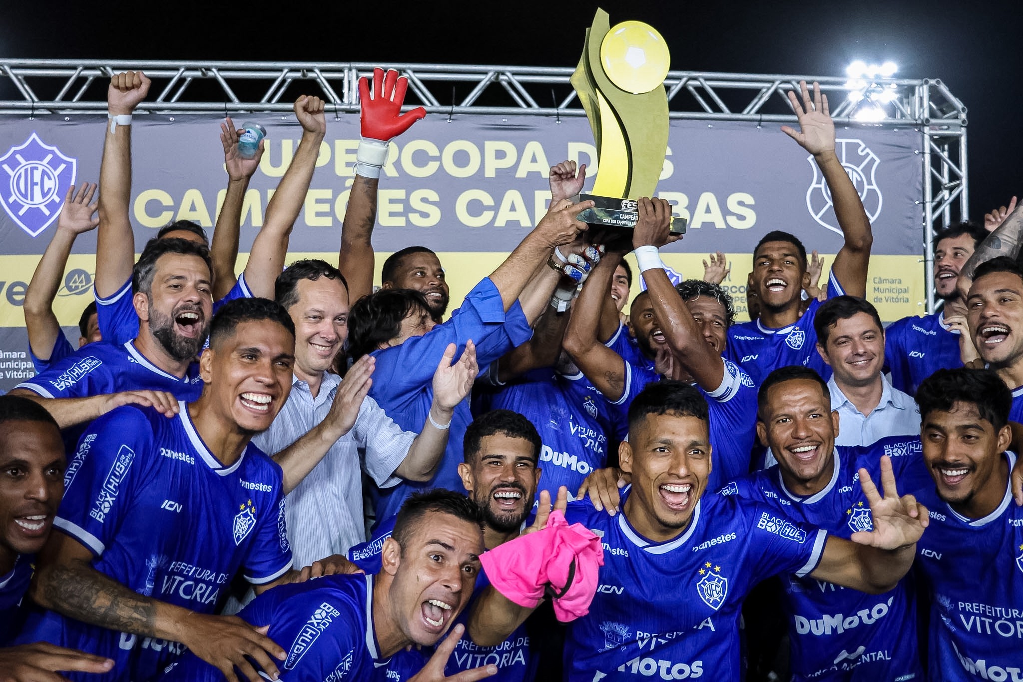 Supercopa Capixaba 2026: Vitória-ES atropela o Rio Branco-ES e é campeão