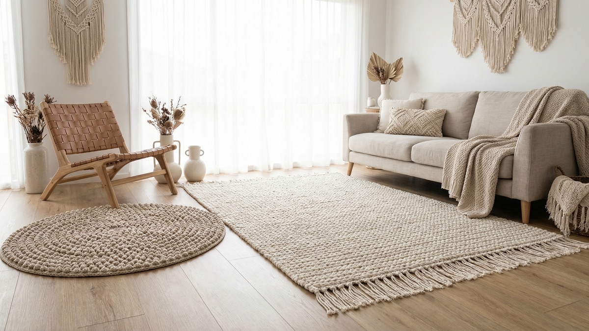 Tapetes de Crochê em Barbante: Dicas de Decoração e Tendências
