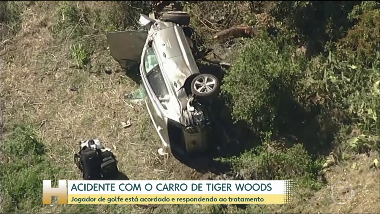 Tiger Woods: Câmera Corporal de Policial Revela Conversa com Trump depois do Acidente