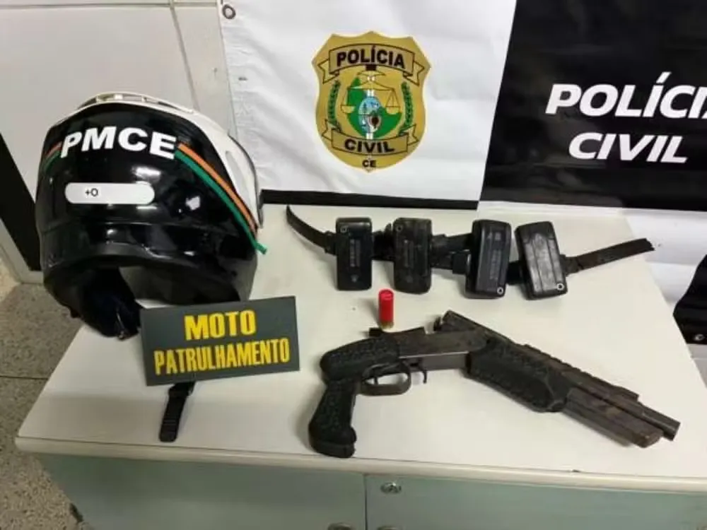Tornozeleiras Eletrônicas Rompidas: Polícia Militar Encontra Arma de Fogo em Terreno no Cariri