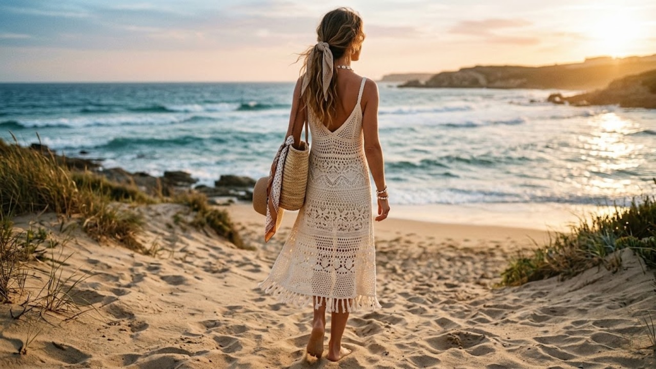 Vestidos de Crochê para Verão: Inspirações para um Verão Agasalhado e Artisal