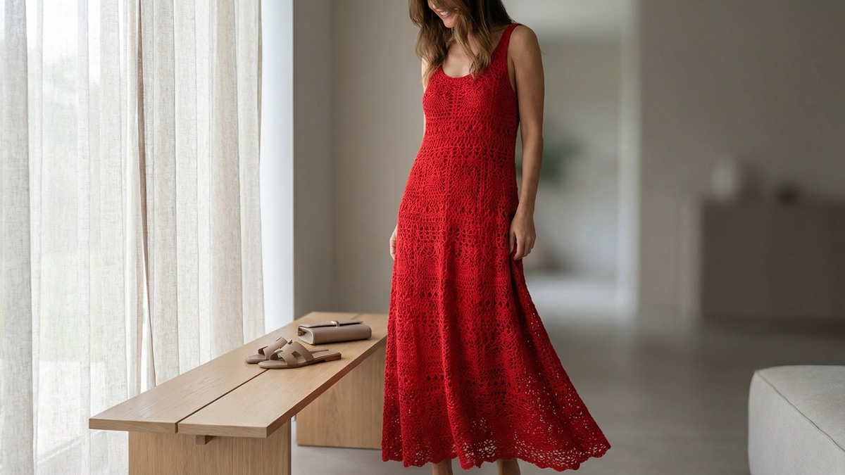 Vestidos de Crochê Vermelhos: A Escolha Definitiva para Quem Busca Elegância e Confiança