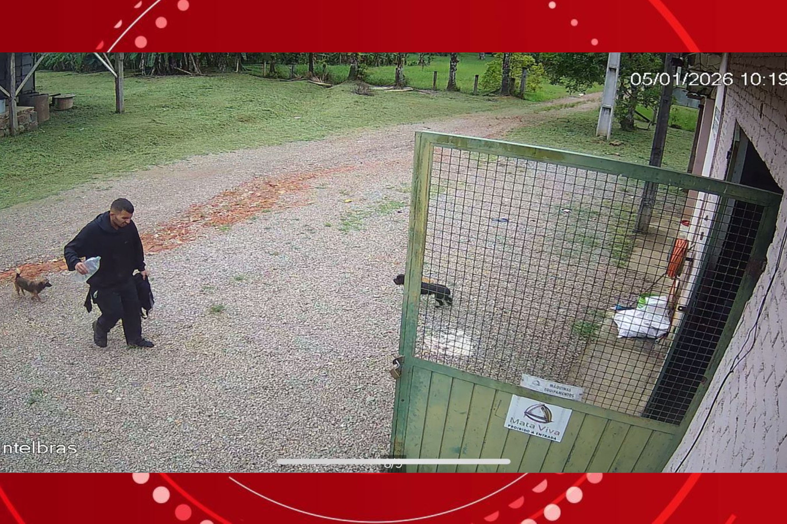 Vídeo mostra jovem chegando a fazenda para pedir ajuda após conseguir sair do Pico Paraná