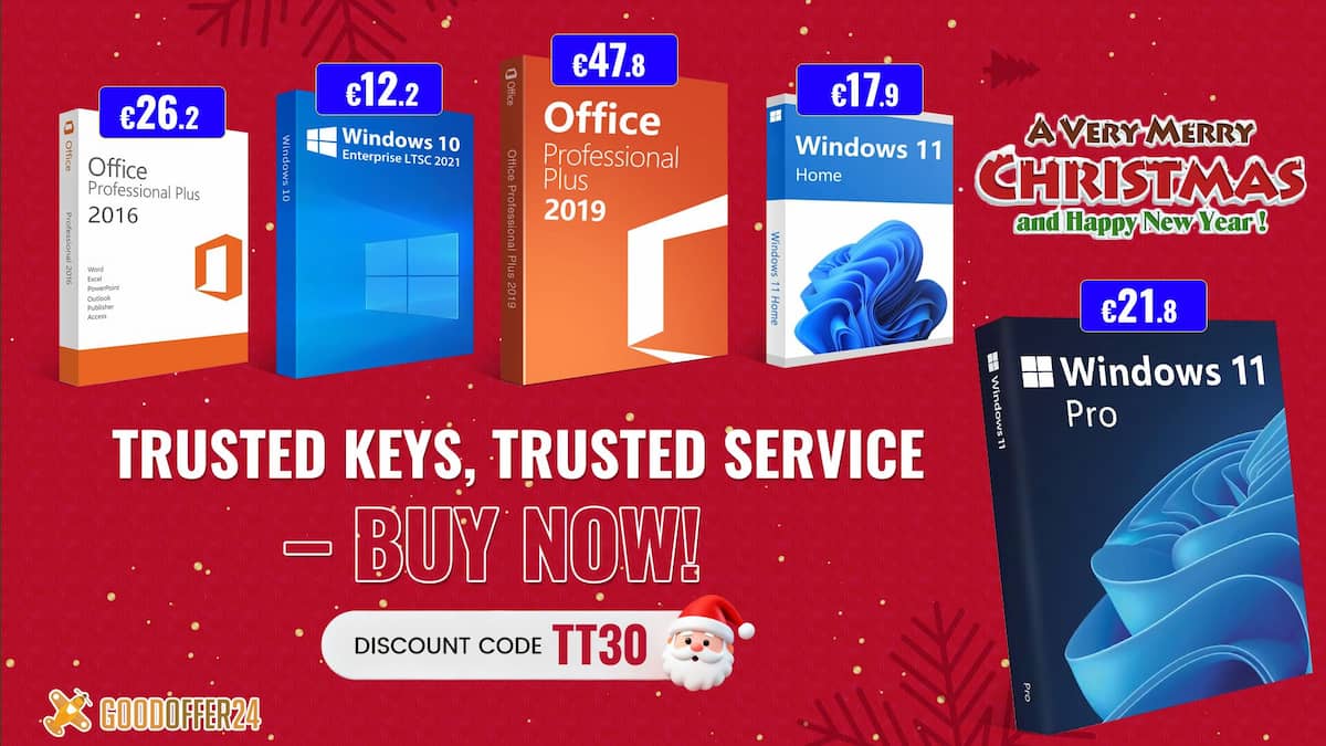 Windows 11 Pro em Promoção Especial de Natal por Apenas 21,8€